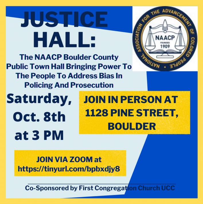Justice Hall: Public Town Hall Bringing Power to the People to Address Bias in Policing and Prosecution