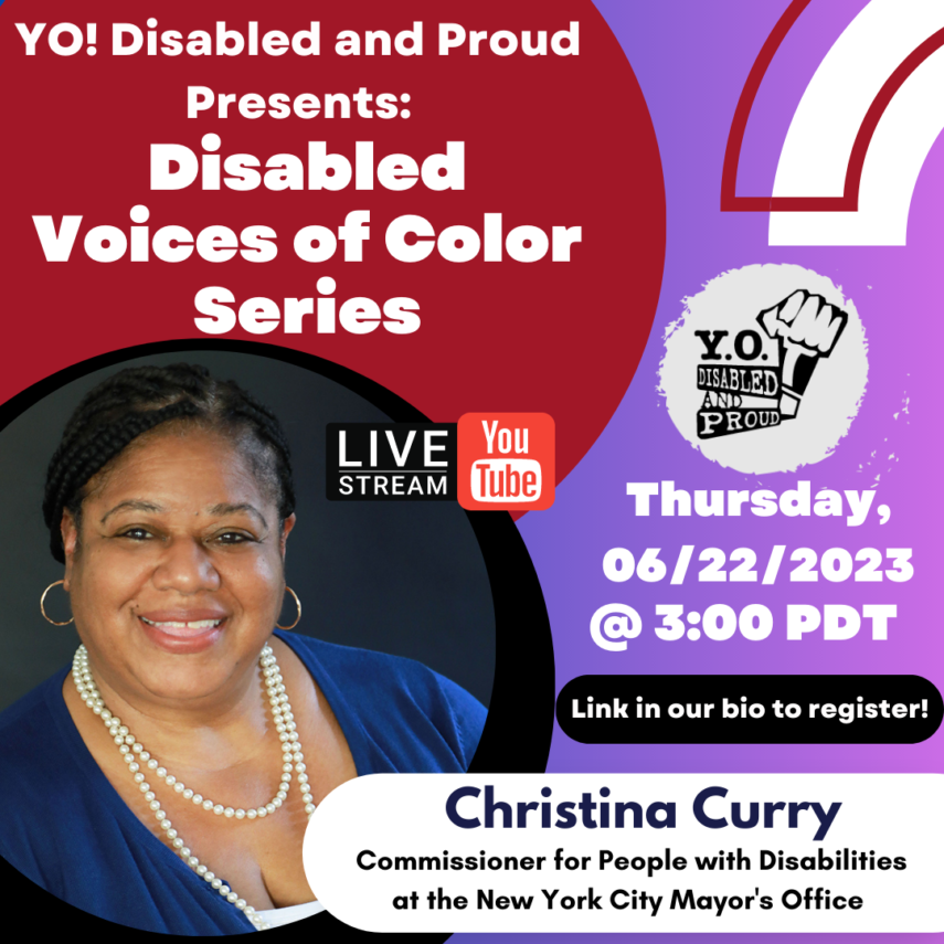 Disabled Voices of Color: Christina Curry